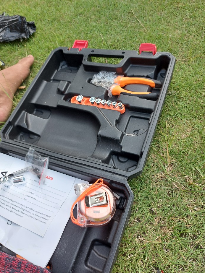 Impact Drill Uchiha 13mm Mesin Bor Beton Besi Kayu Full Set Koper