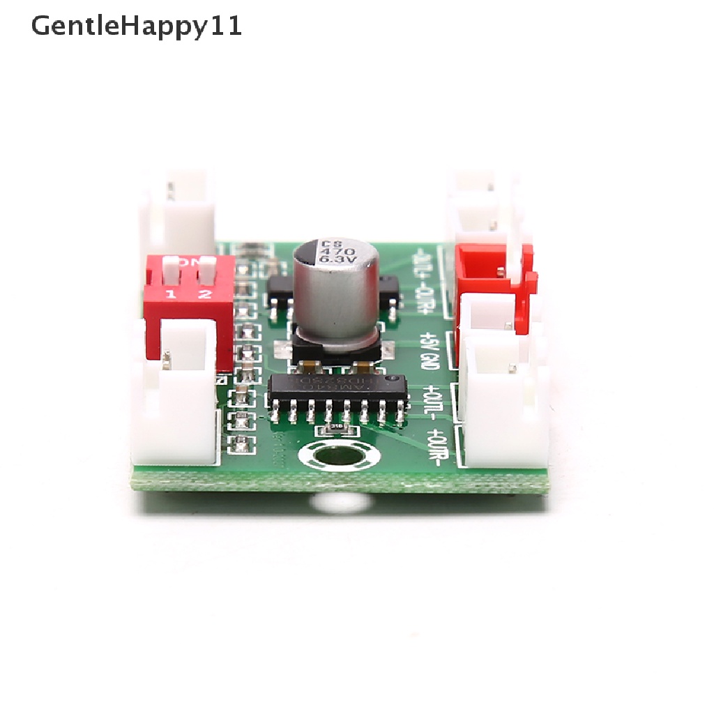 Gentlehappy Mini PAM8403 Papan Amplifier Audio Digital 4 Channel 3wx4 DC 5V Stereo Sound