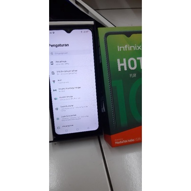Infinix Hot 10Play 3/32 Second/Bekas Mulus murah