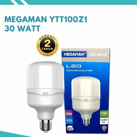 LAMPU LED MEGAMAN T-BULB 30W