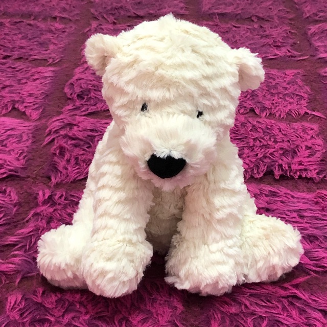 Boneka jellycat fuddlewuddle polar bear