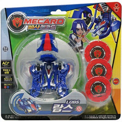 TURNING MECARD BBASHA 013 BASIC MECANIMAL LOBS MAINAN ROBOT MOBIL