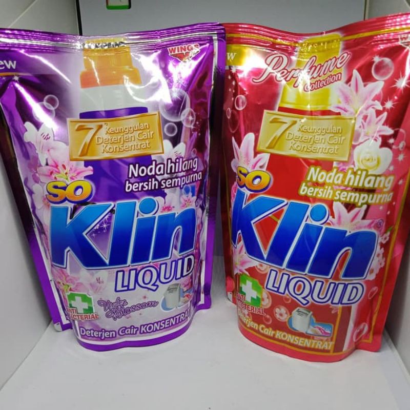 So Klin Liquid 1600l Dan 750ml