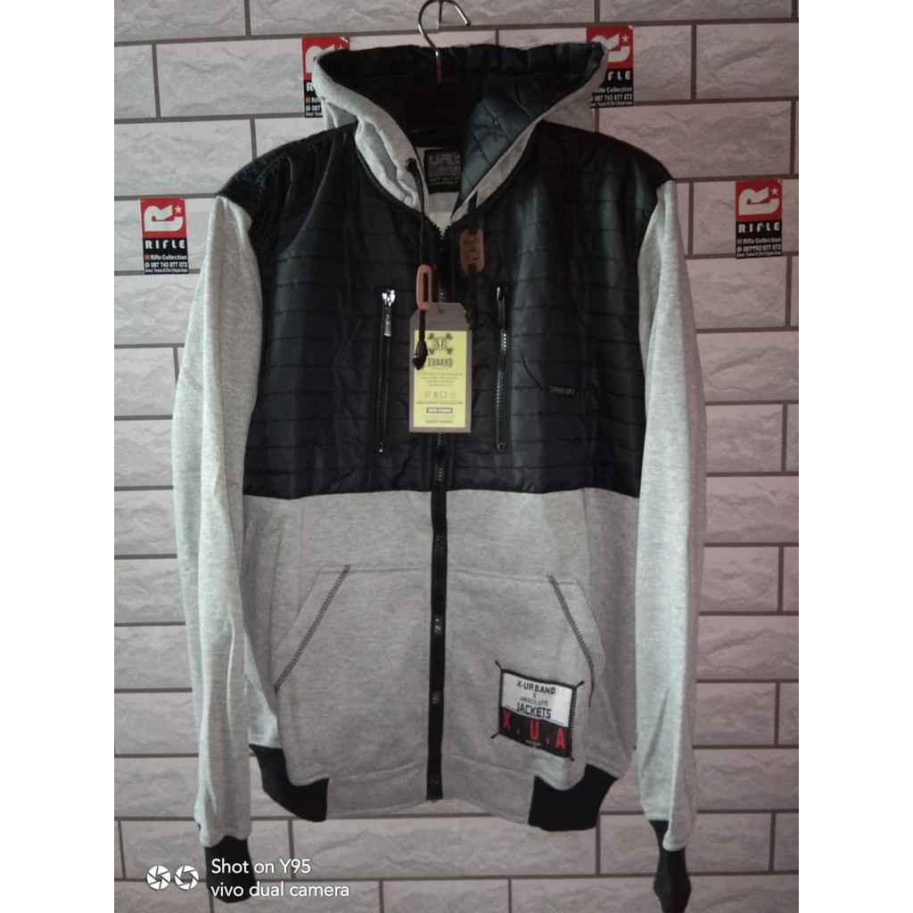 JAKET XURBAND X ABSLOUTE KOMBINASI FLECEE PARASIT