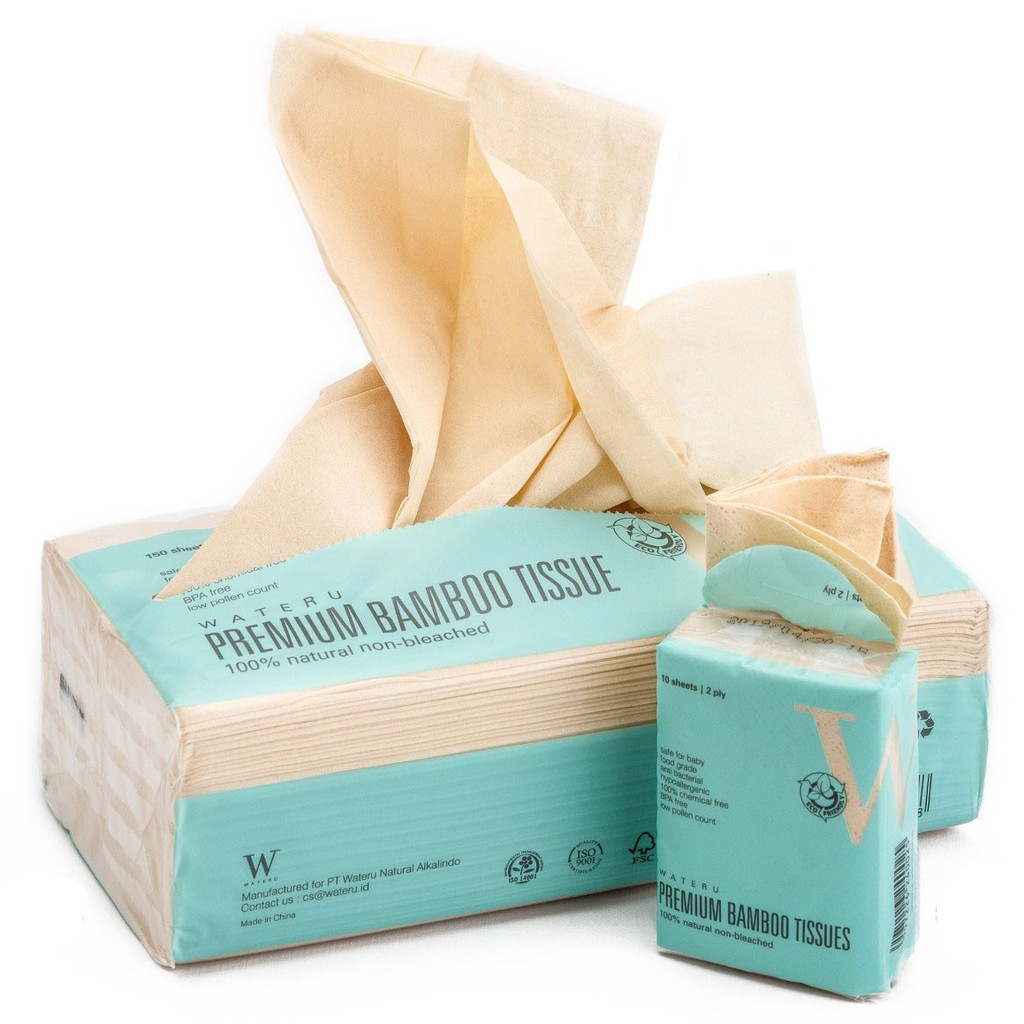 Jual WATERU PREMIUM BAMBOO TISSUE Shopee Indonesia