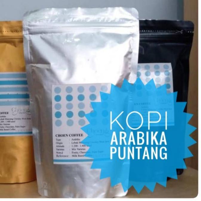 

Diskon✔️Kopi Arabika Puntang 200g Biji/Bubuk - Arabica Coffee|KD6