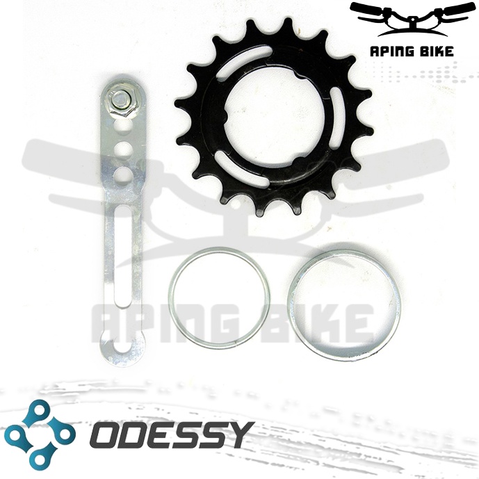Hub Gear Torpedo Odessy 36H 18T Chrome Gir Torpedo