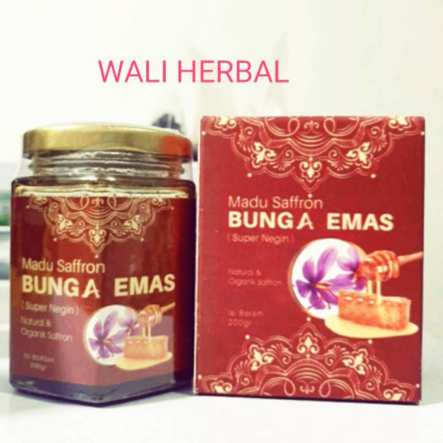 

MADU SAFFRON BUNGA EMAS