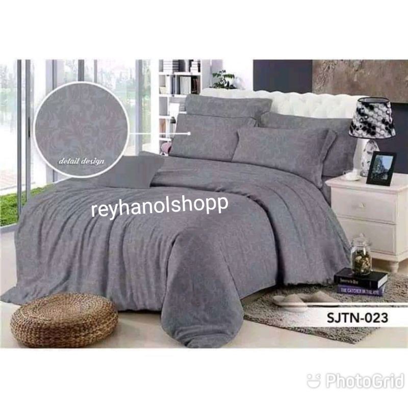 Sprei set karet ukuran 180x200x20/160x200x20