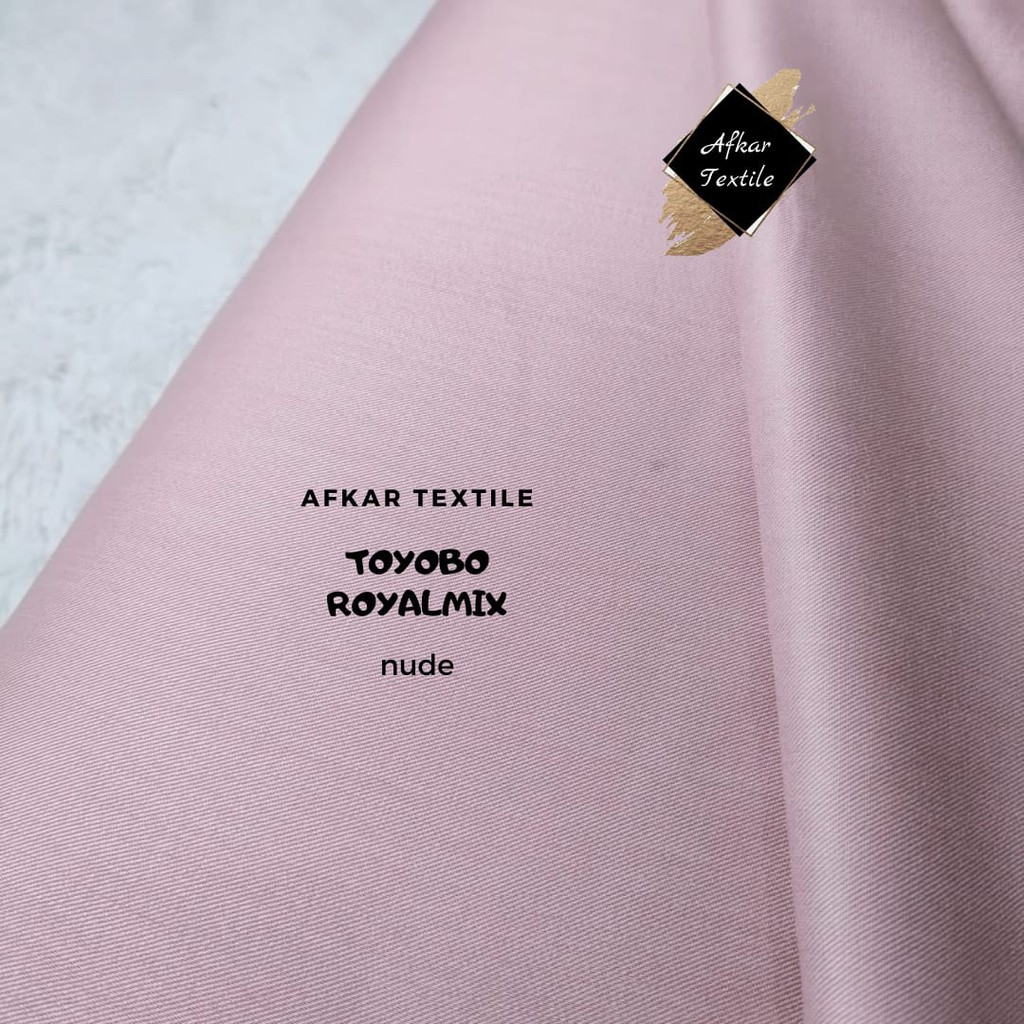 [TERMURAH] KAIN KATUN TOYOBO ROYAL MIX / Royalmix Premium Import / 100% Original Toyobo / Tidak KW-18 Nude