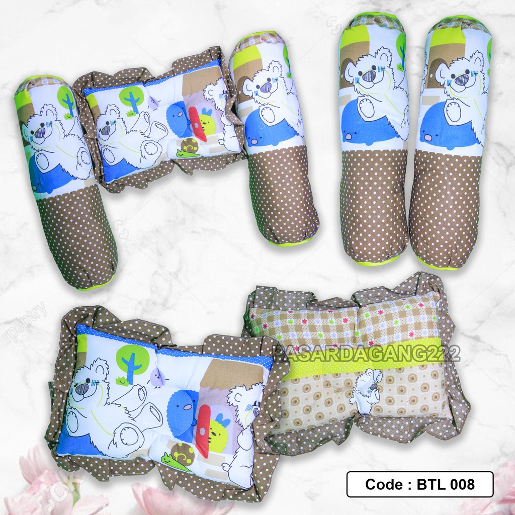 Bantal Guling 3IN1 Set Bayi BTL008