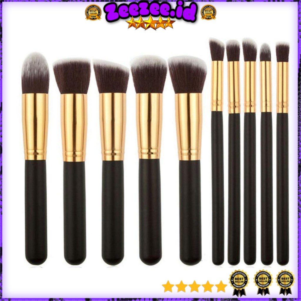 Kuas Make Up Wajah 10 PCS Brush Make Up Makeup