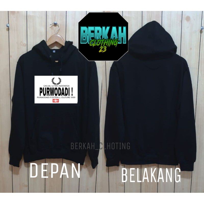 JAKET HOODIE CASUAL ULTRAS INDONESIA PURWODADI