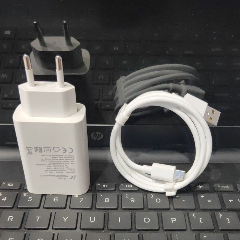 [ PALING MURAH ] CHARGER VIVO 3A / 33 WATT ORIGINAL 100% FAST CHARGING MICRO USB / TYPE C