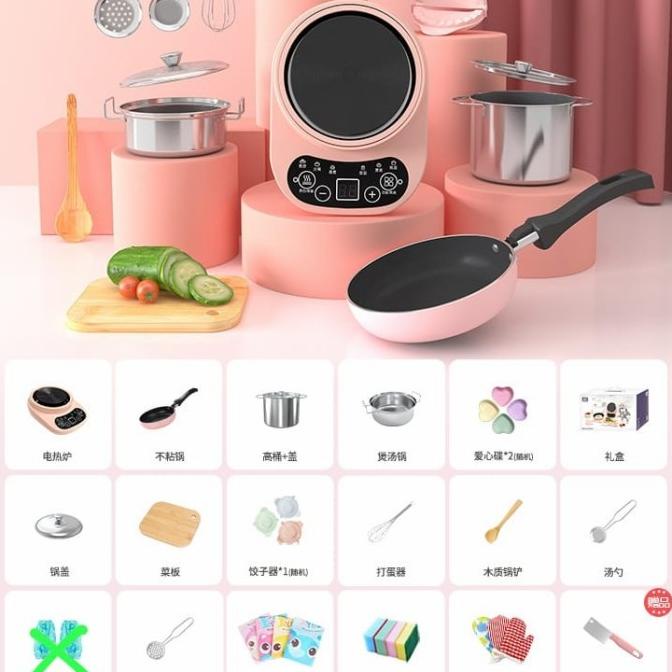 mainan mini kitchen set mainan masak fungsi real