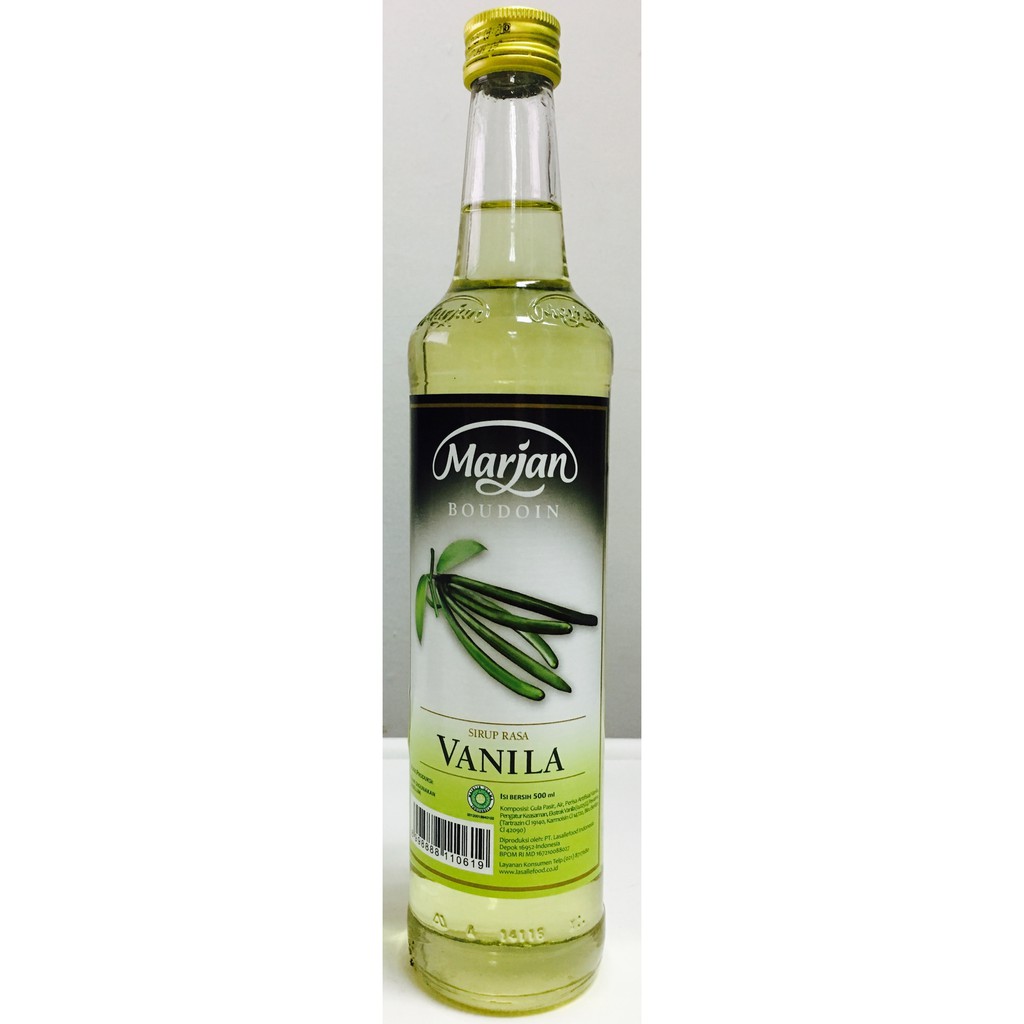 Sirup Marjan Rasa Vanila 460 ml/ Btl