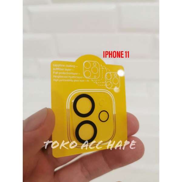 TEMPERED PELINDUNG CAMERA PROTECTION 3D IPHONE 11/11 PRO/11 PROMAX - 12 MINI/12 PRO/12 PROMAX