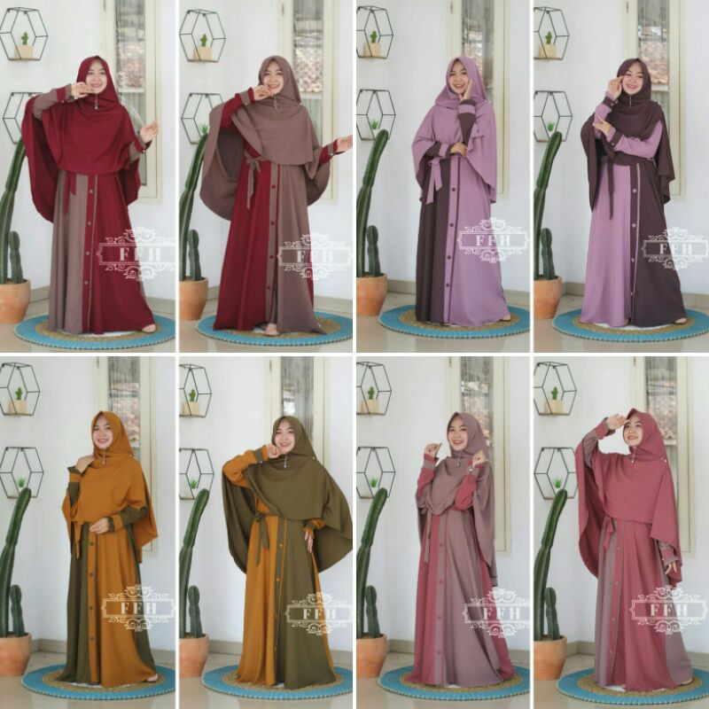 SET GAMIS FAFA HIJAB SET ARUMI
