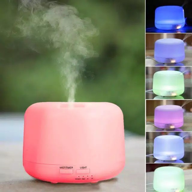 Humidifier Diffuser Taffware Elektrik + 7 LED + Remote Control - 300ML