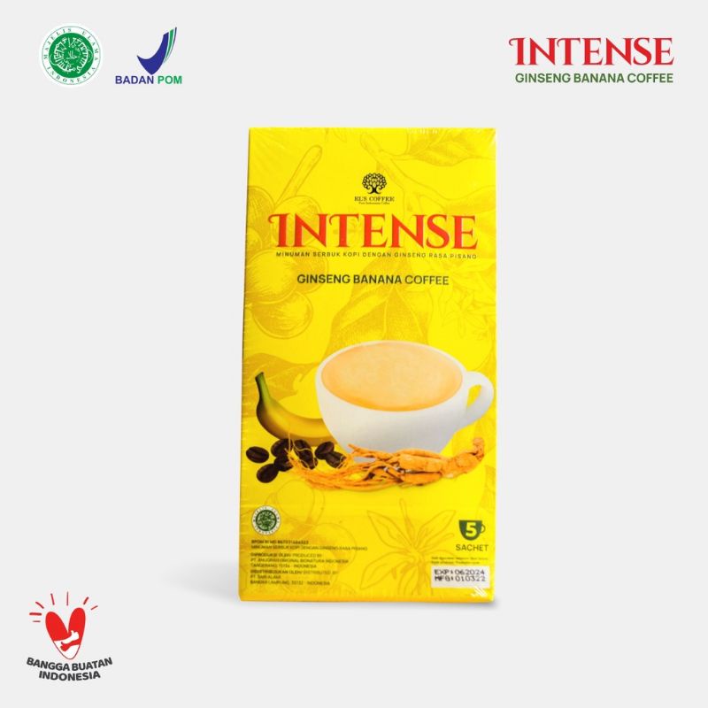 

El's Coffee Intense- Ginseng Banana Coffee / Kopi Herbal/Kopi Stamina