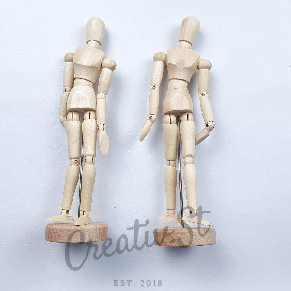 

[BJ905] Manekin Kayu Gambar 14 cm 20 cm 30 cm 611BSAI