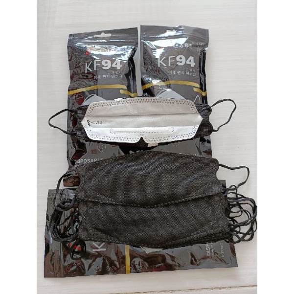 masker kf94 evo I-care harga 1 pack isi 10pc  DEWASA tebal bagus 4ply ada 9 WARNA ready stok( KF 94 10 PC)