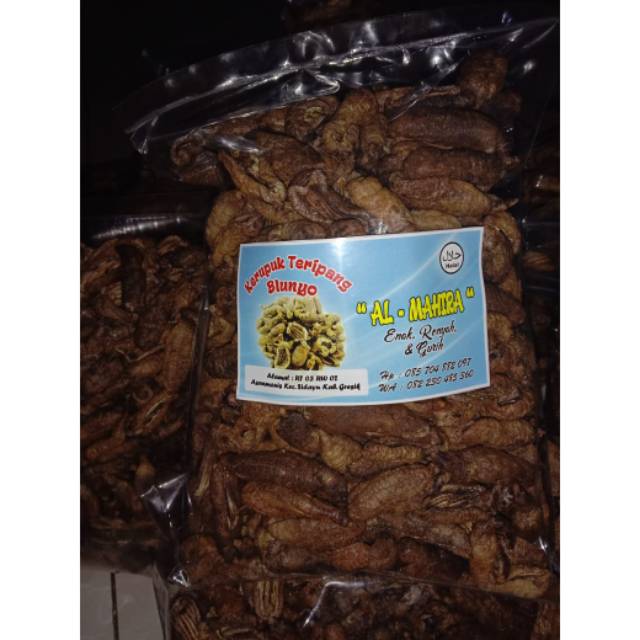 

Krupuk tripang (blunyo) asli sedayu gresik 250 gr