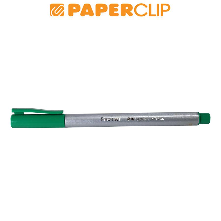 

BALLPOINT FABER CASTELL 151263 FINELINER DARK GREEN