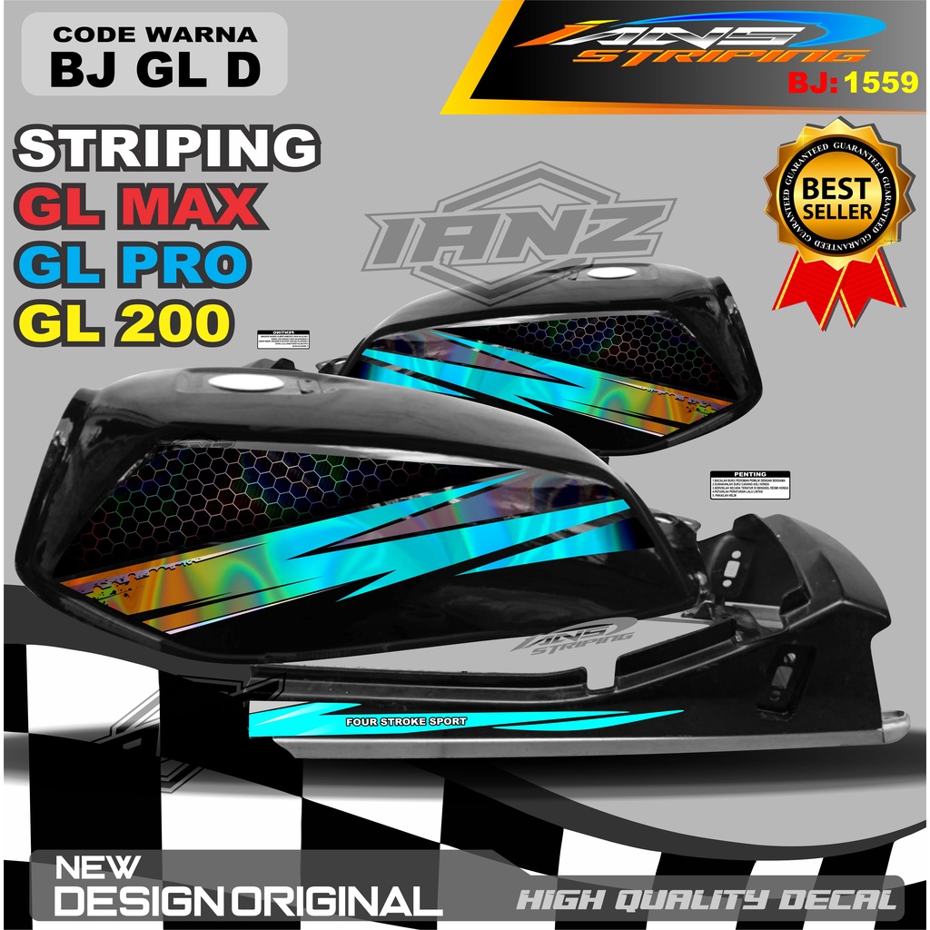 STRIPING COSTUM GL PRO VARIASI HOLOGRAM / STRIPING GL PRO MAX VARIASI HOLOGRAM / STRIPING GL