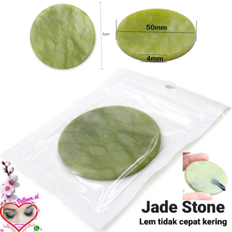 Jade Stone /batu giok wadah lem