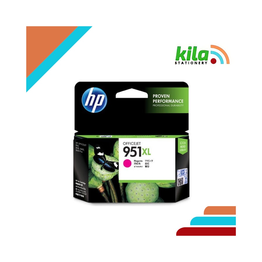 Tinta HP 951 XL Magenta = HP Officejet Pro 8100, 8600 plus, 8600