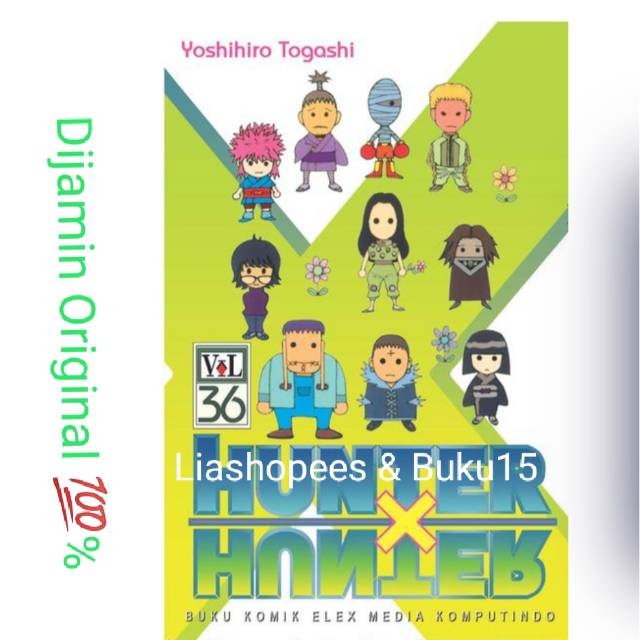 Hunter X Hunter 36

Yoshihiro Togashi