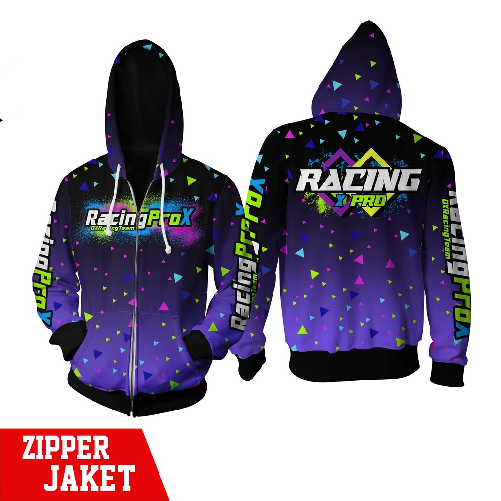 ZIPPER JACKET RACING PROX ALL SERIES FULLPRINT