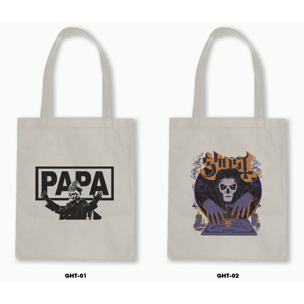 TOTE BAG BLACU - GHOST