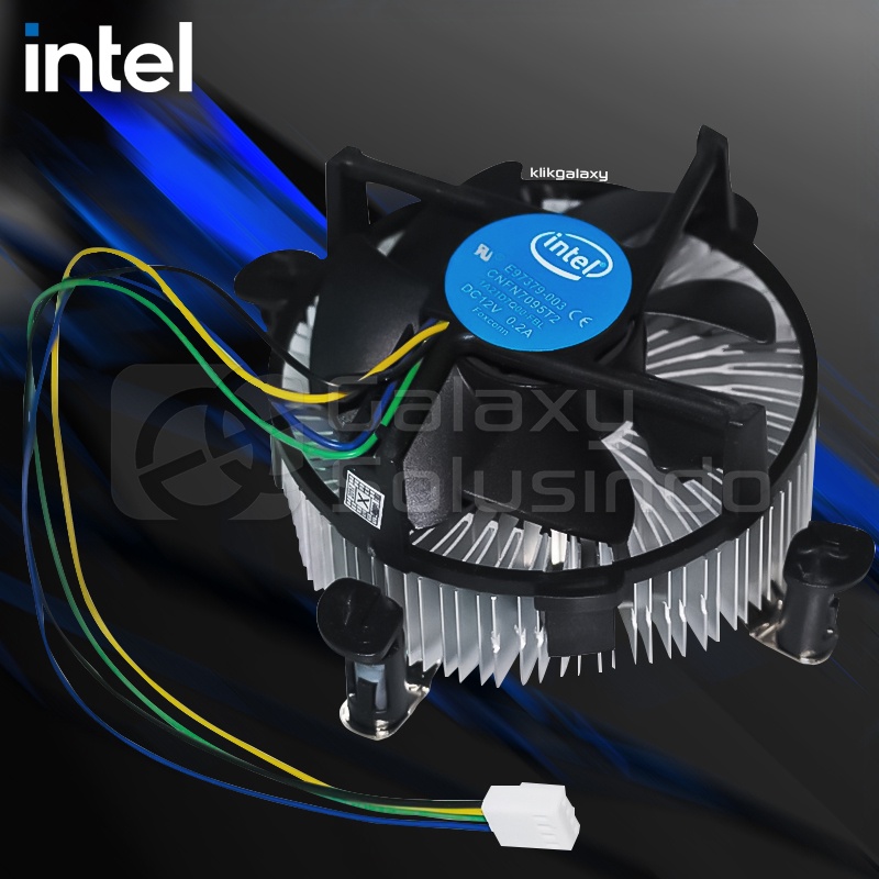 Intel CPU Fan Cooler For Socket LGA 775, 1150, 1151 HSF Processor