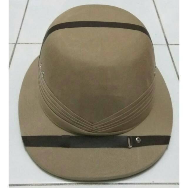 Topi Demang Sepeda Onthel Kompeni Meneer Mandor Belanda Polkah Jadul