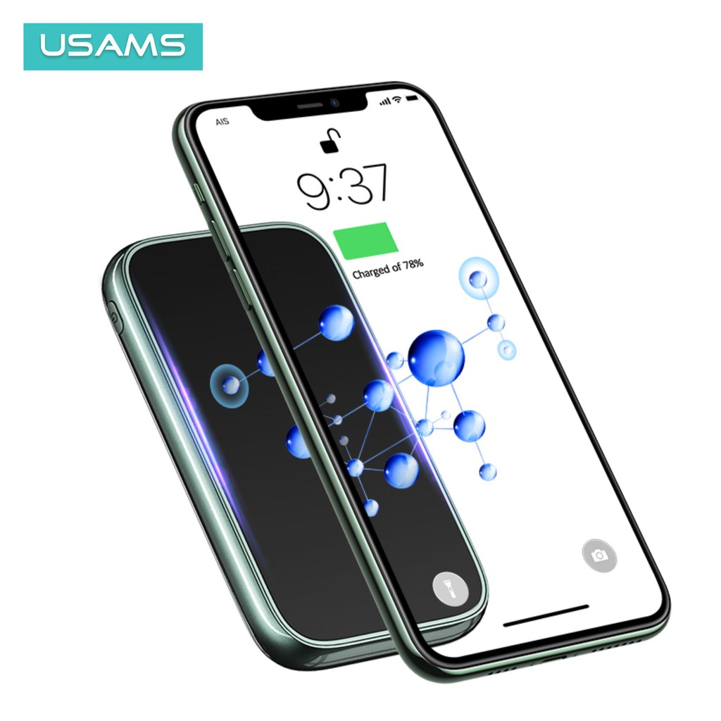 USAMS PB51 POWERBANK WIRELESS 4000mAh with HOLDER