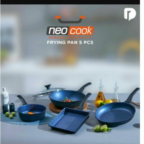 neo cook friying pan 5 pcs