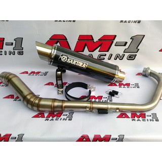Kenalpot Knalpot Racing Sakura Carbon All New YZF R15 VVA R15M R15 M V4 Facelift V2 V3 XSR155 XSR 15