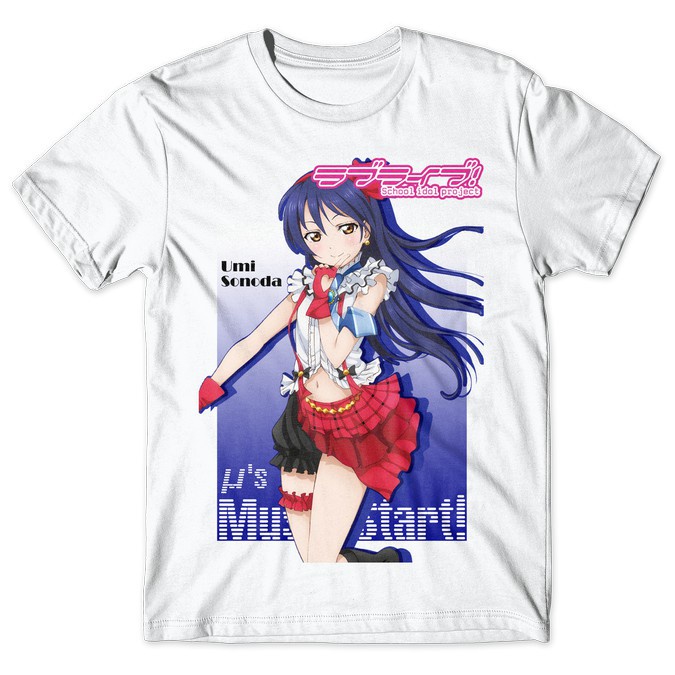 Umi Sonoda – Love Live School Idol Project Anime T-Shirt/Kaos Anime