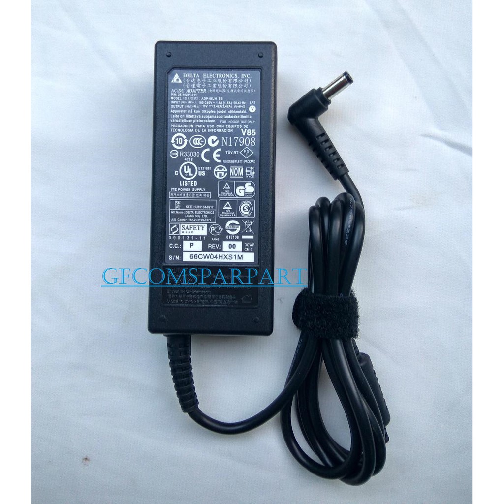 Adaptor Charger Laptop AXIOO MNC MLC NVE TVW NVG TVS NVS TLM ZYREX DELTA 19V 3.42A Original