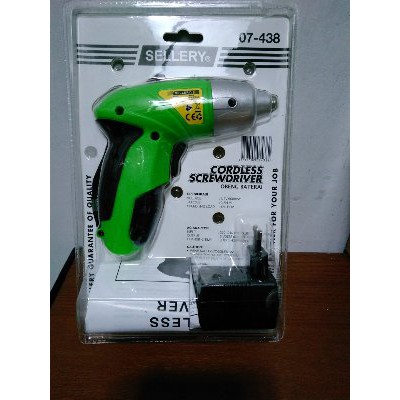 Jual Cordless Screwdriver   Bor   Obeng Portable Charger Sellery Murah