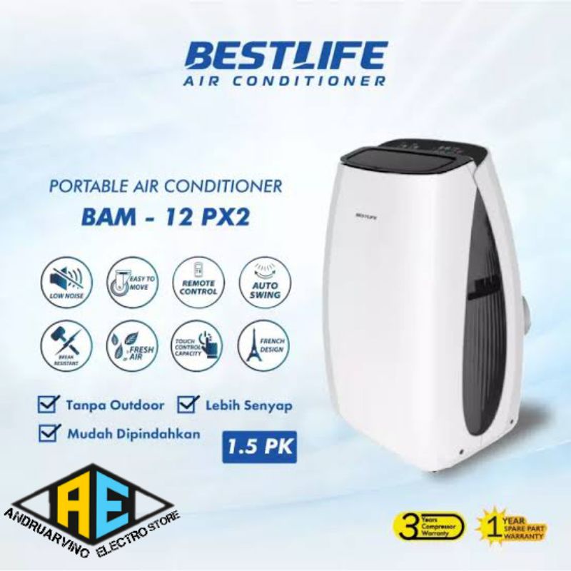 AC PORTABLE BESTLIFE 1.5 PK