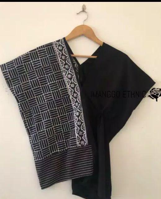Atasan Batik Mix  Tenun Lurik