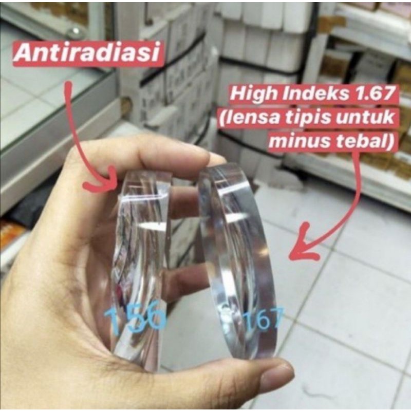 lensa Index HI 1.67
