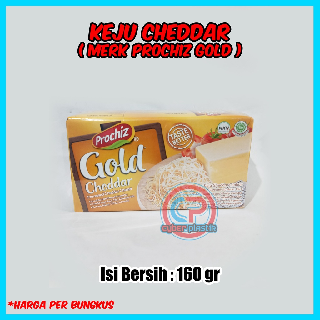 

Prochiz Gold Cheddar | Keju Cheddar 160 gr