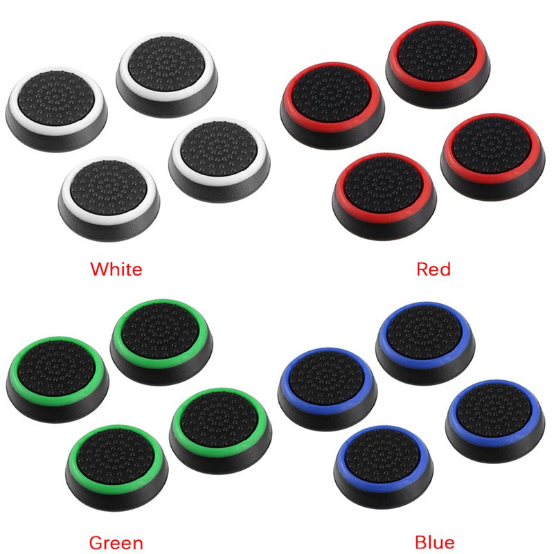 4pcs Cap Thumb Stick Joystick Untuk Ps3 Ps4 Xbox