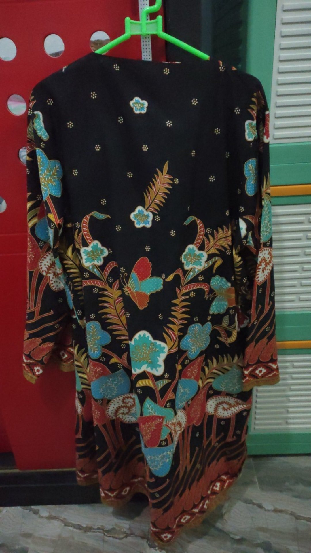 Nidda Obi Tunik Batik Resleting Depan | Dress Batik Busui Friendly