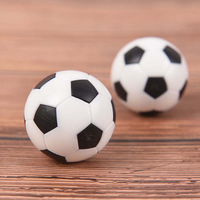 {LUCKID}2 Pcs 32mm Foosball Table Football Plastic Soccer Ball Soccer ball Sport Gifts