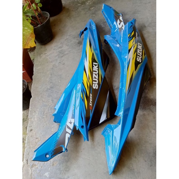 COVER BODY kiri kanan SATRIA FU FL FACELIFT NEW 2014 2015 BODY SUZUKI SATRIA FU FACELIFT FL SET PLUS